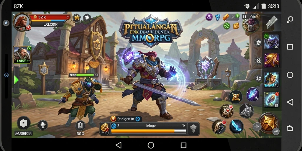 Tampilan gameplay epik di dunia <strong>8ZK</strong> yang mencengangkan.