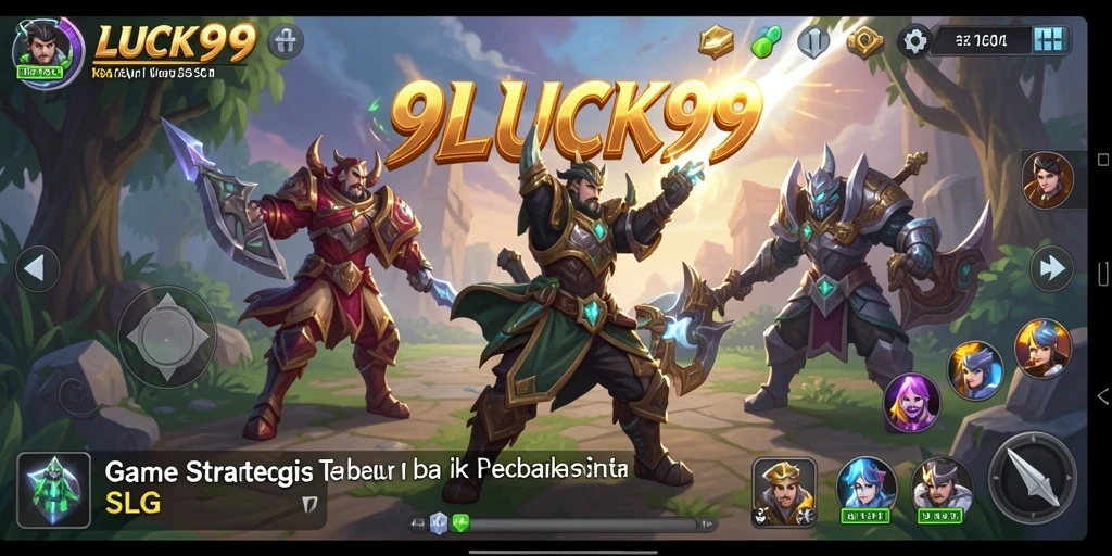 Tangkapan layar gameplay 99LUCK99 menampilkan pertempuran strategis yang mendebarkan.