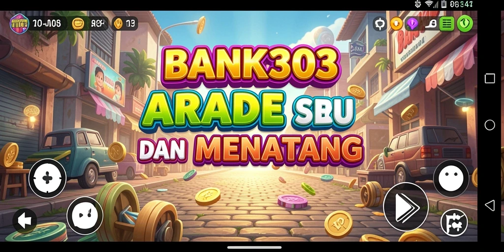 Tangkapan layar menampilkan aksi seru dalam game Arcade.