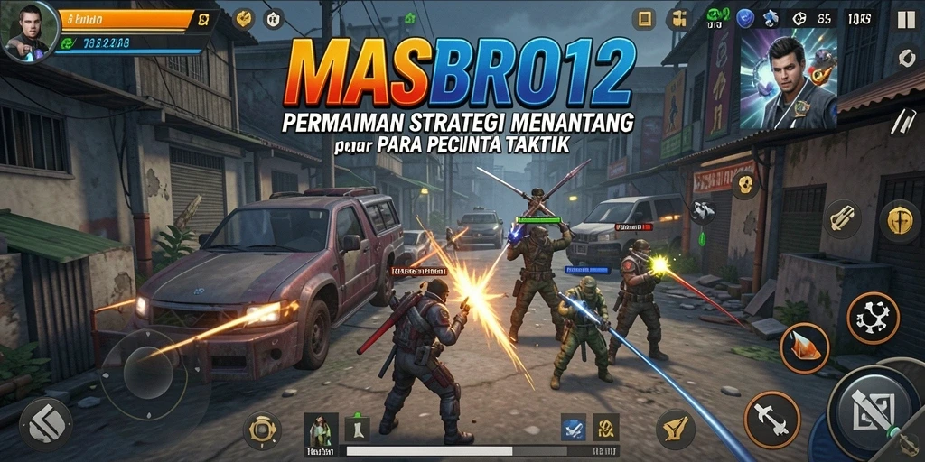 Tampilan gameplay MASBRO12 yang menarik dan penuh strategi.