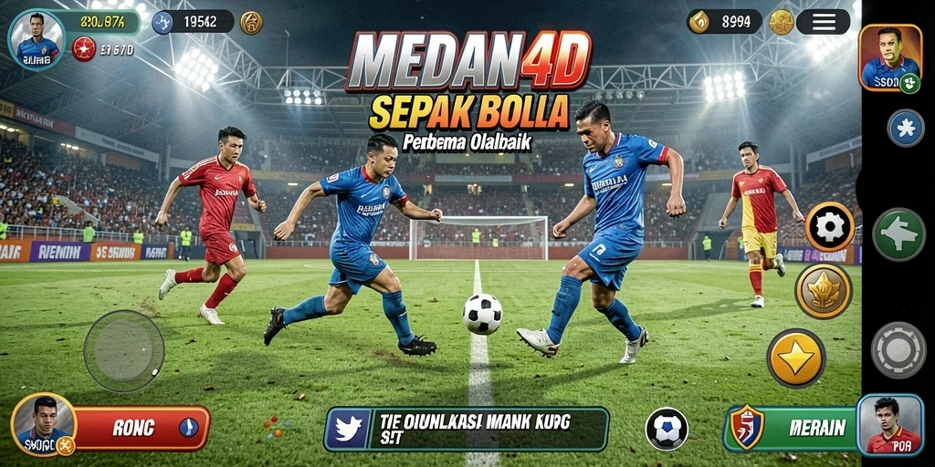 Tampilan gameplay seru dalam MEDAN4D yang mendebarkan.