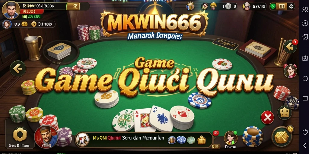 Screenshot gameplay QiuQiu yang menegangkan dan seru.