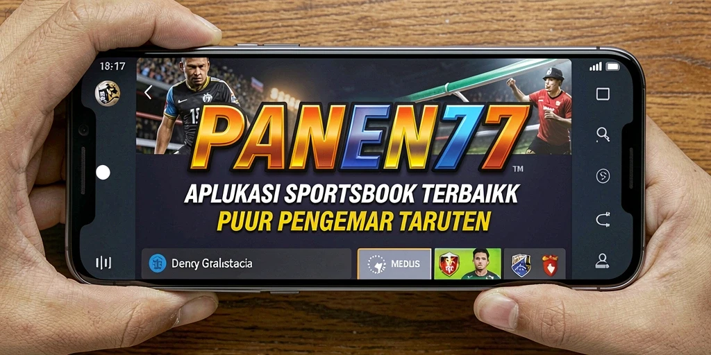 Tangkapan layar utama PANEN77 menampilkan fitur taruhan langsung yang menarik.