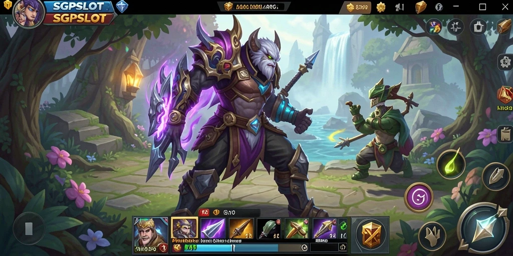 Tampilan menarik dari gameplay SGPSLOT yang mengasyikkan.
