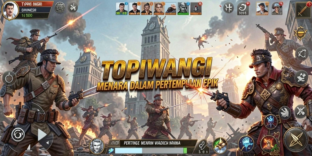Gameplay Tower Defense yang menarik dan menantang.